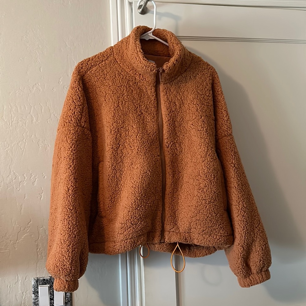 Urban outfitters teddy jacket